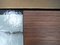 Tavolino da caffè verniciato a polvere, vetro e legno di teak intarsiato di Lambert per Gunter Lambert, anni '10, Immagine 11