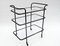 Ever Ready Bar Trolley in Powder Coat & Glass by Gunter Lambert 14