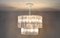 Mid-Century Italian Modern Triedri Murano Glass Chandelier ttributed to Paolo Venini for Venini, 1960s, Image 4