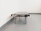 Large Vintage Coffee Table in Smoked Glass and Chrome Metal, 1970s, Image 8