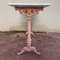 Cast Iron and Marble Bistro Table, 1900s 3