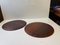 Scandinavian Modern Round Rosewood Serving Trays, 1960s, Set of 2, Image 6