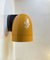 Postmodern Yellow Dual Pipeline Wall Sconce by Ole Pless for Nordisk Solar, 1970s 4