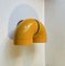 Postmodern Yellow Dual Pipeline Wall Sconce by Ole Pless for Nordisk Solar, 1970s 1