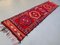 Vintage Turkish Tribal Runner Rug in Wool, Image 1