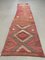 Vintage Turkish Kilim Runner Rug 9