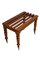 English Victorian Hall Bench Luggage Rack, 1870, Image 4