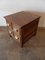 Vintage Oak Filing Cabinet with 4 Drawers, 1950s 5