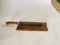 French Wood and Steel Bread Knife on Wood Plate, 20th Century 9