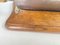 French Wood and Steel Bread Knife on Wood Plate, 20th Century 5