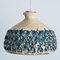 Blue Ceramic Pendant Light, Denmark, 1970 7