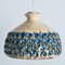 Blue Ceramic Pendant Light, Denmark, 1970 2