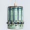Lampe à Suspension Cylinder Vert Turquoise en Céramique, Danemark, 1970 2