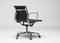 Black Leather EA117 Executive Desk Chair by Charles & Ray Eames for Herman Miller, 2007 2