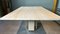 Dining Table in Travertine and Brass, France, 1970s 6