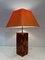 French Acrylic Glass Table Lamps, 1970, Set of 2 8