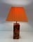 French Acrylic Glass Table Lamps, 1970, Set of 2 4