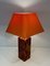 French Acrylic Glass Table Lamps, 1970, Set of 2 9