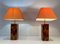 French Acrylic Glass Table Lamps, 1970, Set of 2 12