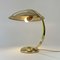 Art Deco Bauhaus Gleibo Desk Lamp in Brass from Hillebrand, Germany, 1930s 14