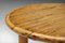 Round Bamboo Side Table, Italy, 1970s, Image 6