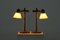 Lampes de Bureau Mid-Century en Pin, Espagne, 1980s, Set de 2 15