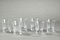 Liquor Cellar with Cut Crystal Bottles and Glasses, 1870s, Set of 13 17