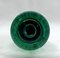 Botella Empoli Genie italiana de vidrio Art verde, años 60, Imagen 8