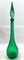 Italian Empoli Genie Bottle in Green Art Glass, 1960s, Image 3