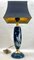 Chinese Glazed Ceramic Table Lamp with Brass Mount, 1950s, Image 3