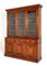 Victorian Bookcase Cabinet in Glazed Walnut from Shoolbred and Co., 1880s 1