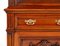 Victorian Bookcase Cabinet in Glazed Walnut from Shoolbred and Co., 1880s 7