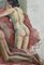 Guillot Rafaillac, Ritratto di donna nuda distesa, XX secolo, Dipinto ad olio, Immagine 4