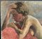 Guillot Rafaillac, Ritratto di donna nuda distesa, XX secolo, Dipinto ad olio, Immagine 5