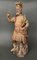19th Century Polychrome Terracotta Statue of Roman Soldier, Image 2