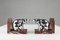 Art Deco Marble and Metal Bear Bookends, 1930s 2