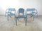 Vintage Post Modern Stackable Dining Chairs, 1980s, Set of 6, Image 7