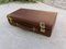 Container Box aus Leder, 1950er 2