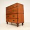 Teak & Brass Military Campaign Chest of Drawers, 1860s, Image 5