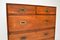 Teak & Brass Military Campaign Chest of Drawers, 1860s, Image 9