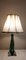 Belgian Table Lamp in Green Crystal Glass, 1970s 5