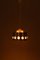 Lámpara colgante era espacial escandinava, años 60, Imagen 16