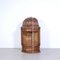 Early 19th Century Angle in Walnut with Dome, Italy, Image 11