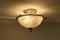 Art Deco Ceiling Lamp with Alabaster Bowl, 1990s 2