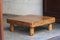 Square Coffee Table in Pine Wood, 1970s 16