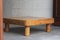 Tavolino da caffè quadrato in pino, anni '70, Immagine 10