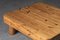 Square Coffee Table in Pine Wood, 1970s, Image 8