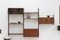 Playful 3-Bay Wall Unit by Poul Cadovius, Denmark, 1950s, Image 2