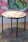 Circular Coffee Table with Warrior Decor by Roger Capron, 1960s 1