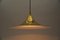 Lámpara colgante semi grande dorada de Claus Bonderup & Torsten Thorup para Fog & Mørup, años 70, Imagen 3